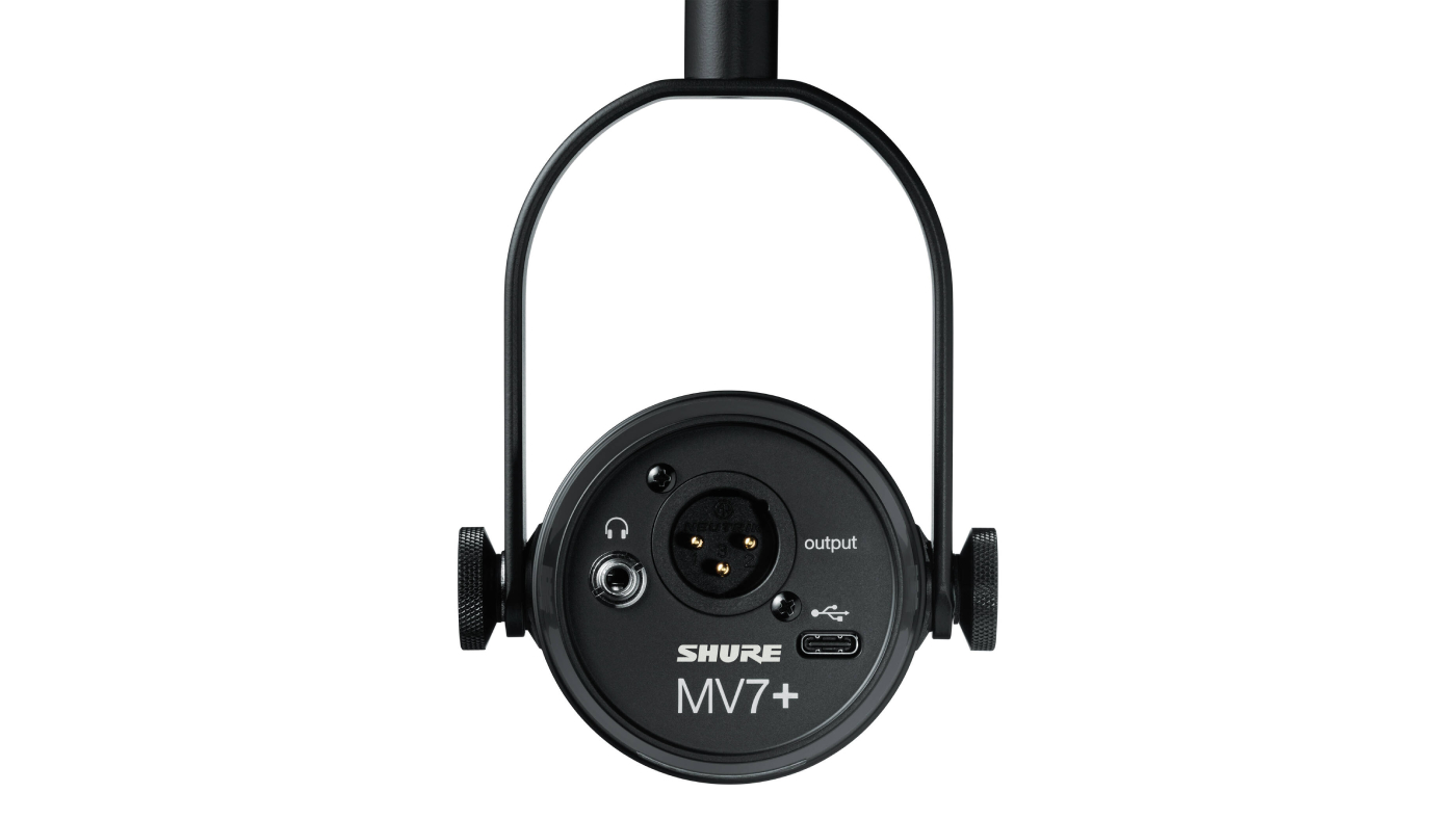 Shure MV7+ back