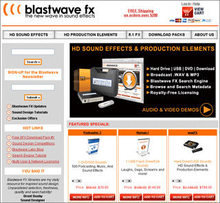 Blastwave FX Launches New Website