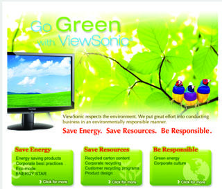Greener Planet with ViewSonic
